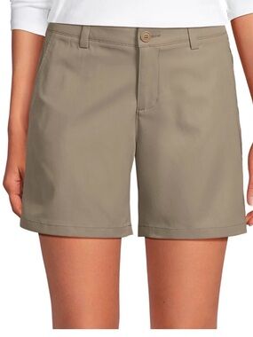 Women's Lands End Active Performance  Shorts NWOT